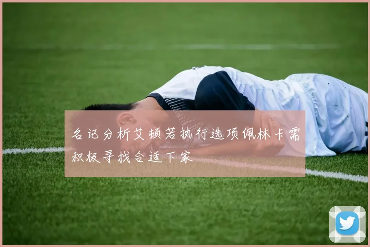 名记分析艾顿若执行选项佩林卡需积极寻找合适下家